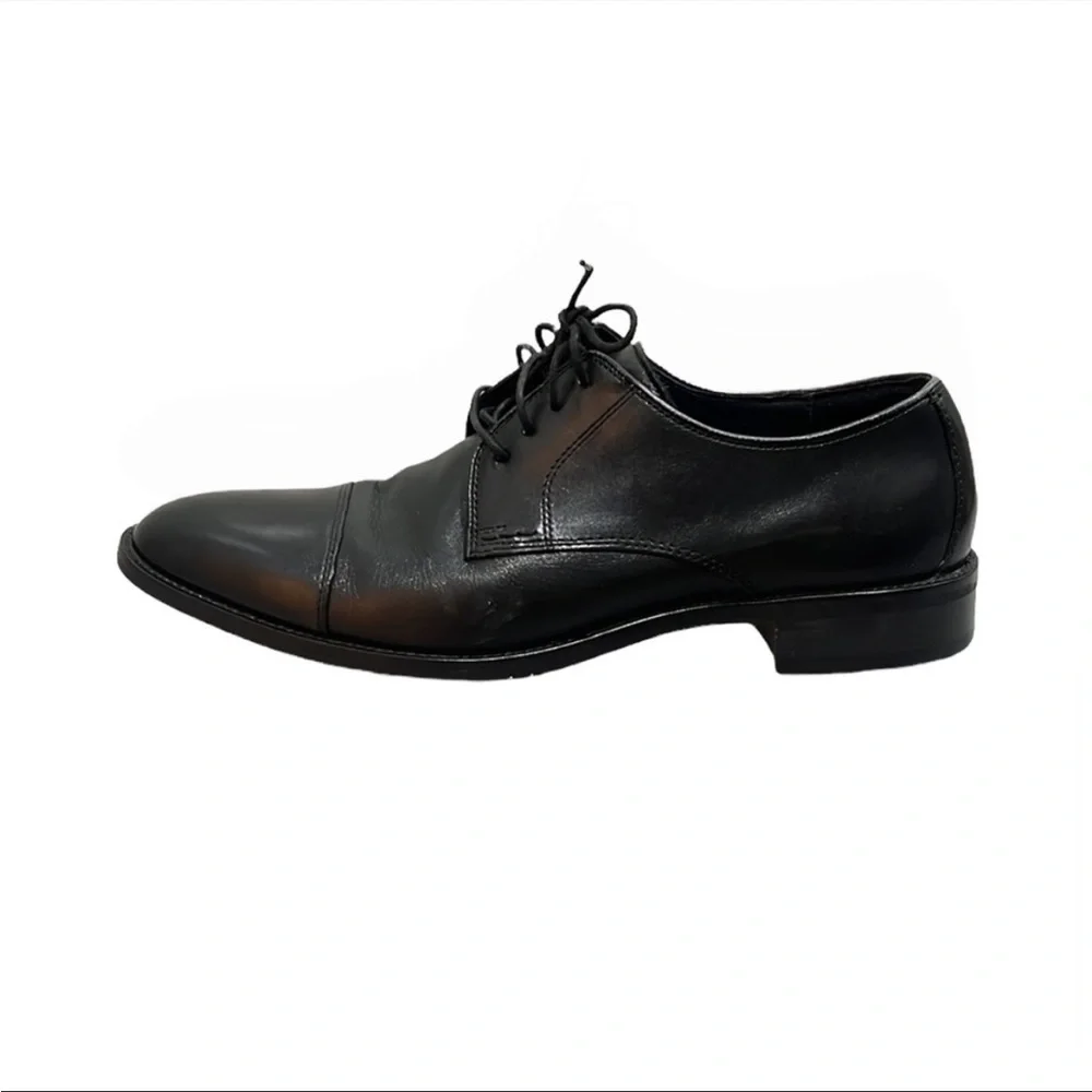 Cole Haan Black Leather Oxfords Size 10